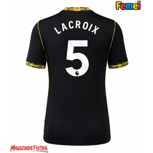 Chelsea Maxence Lacroix #5 Tricou Fotbal Replică 2026-27 Femei Deplasare Chelsea Maxence Lacroix #5 Tricou Fotbal Replică 2026-27 Femei Deplasare